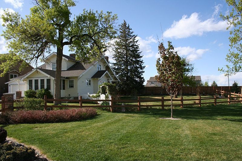 View of house from park