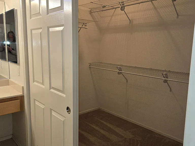 Bedroom #1 closet