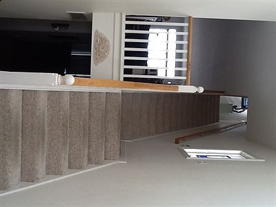 Stairs to upper level