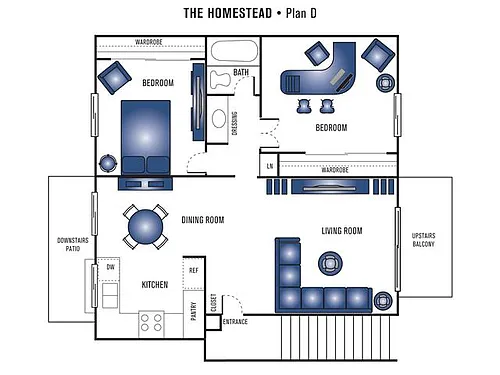 Floor plan Plan D