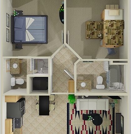 3D-floorplan