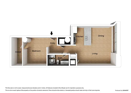 Floor plan Studio - C