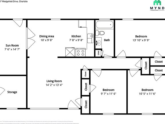 2nd image of 2837 Wedgefield Dr