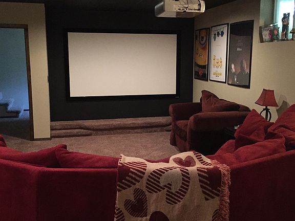 Basement Theater room