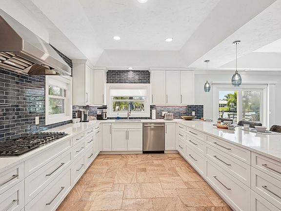 Kitchen with high-end appliances