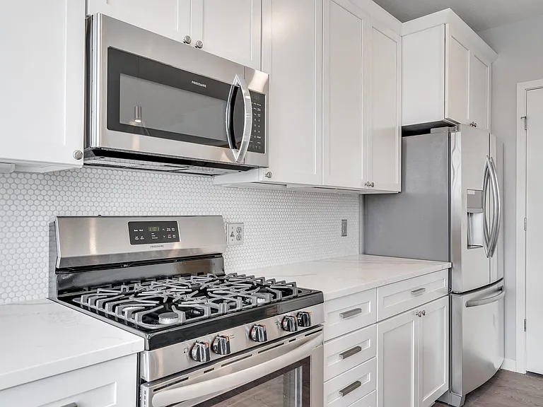 Experience upgraded appliances in our town homes.