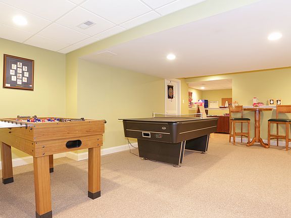 Finished English basement