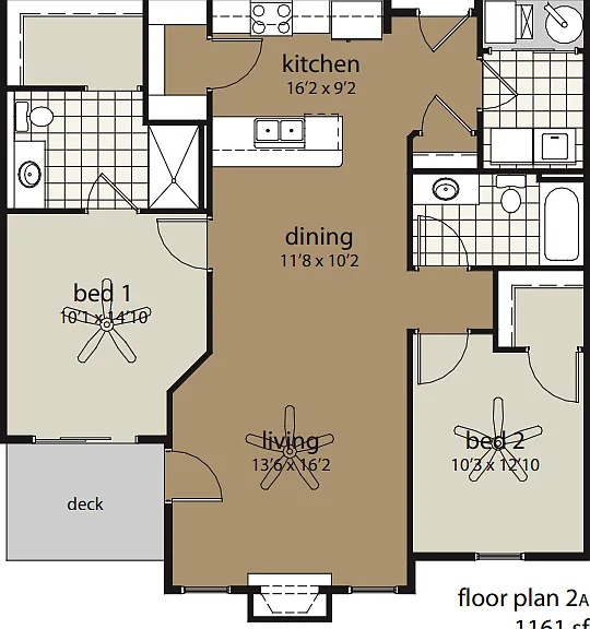 2 Bdrm- 6220 Bldg 2 Bdrm- 6220 Bldg