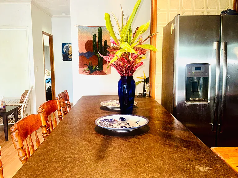 Breakfast Bar Looking towards room for rent