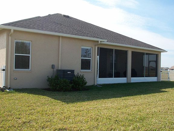 Rear of home