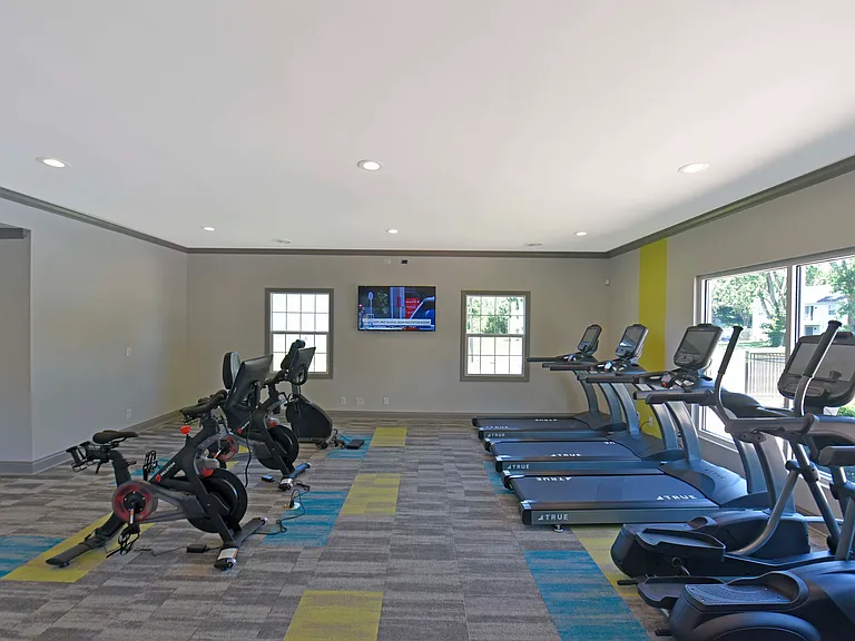 Peloton Bikes & Treadmills in Fitness Center