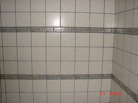 tile in upstairs bath