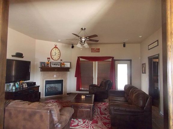 View from kitchen/dining roo