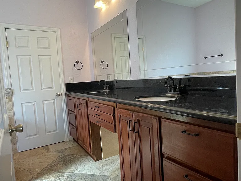 Primary Bathroom Double Vanity