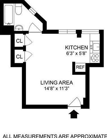 2nd image of 309 W 57th St APT 1704