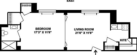 2nd image of 27 W 72nd St #814