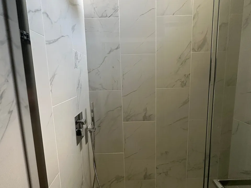 Brand new shower July 2025