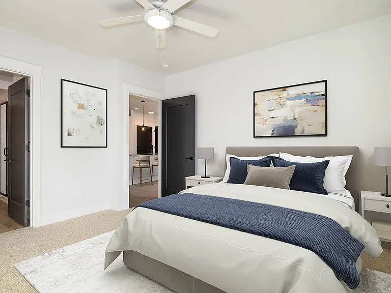 Carpeted Bedroom