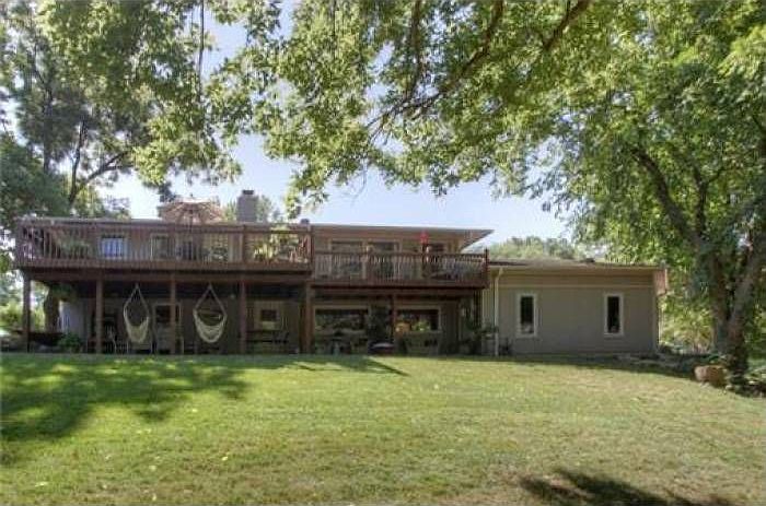 Back yard deck