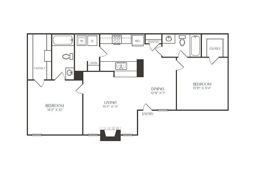 Floor plan B1