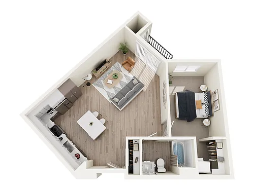 Floor plan B3