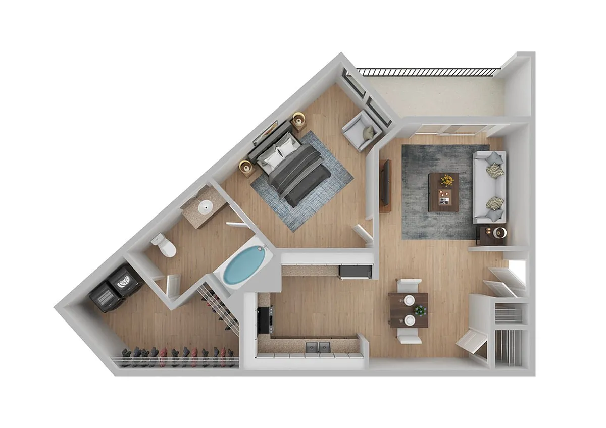 Floor plan Birch | Renovated