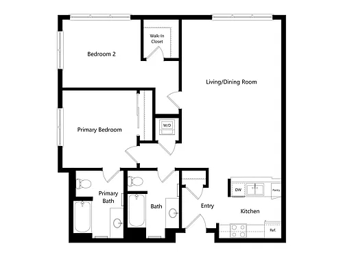 Floor plan B7