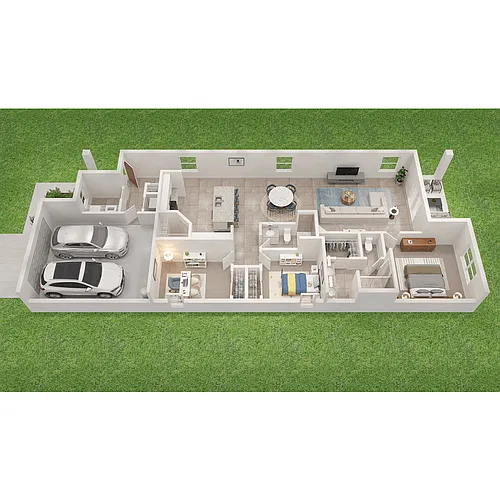 Floor plan Lewiston