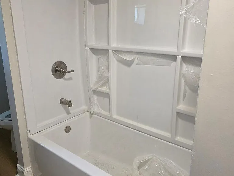 1st floor brand new bathroom tub and shower