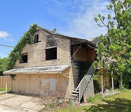 Storage with one bedroom on top