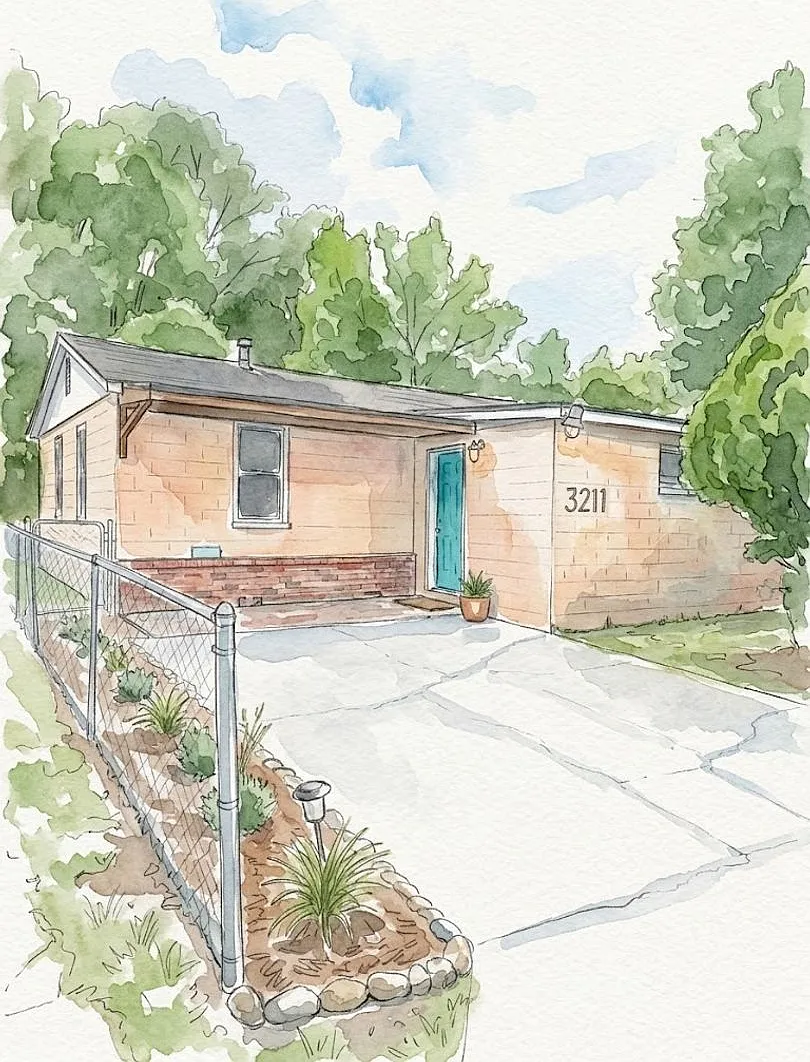 Upgraded 2-bed/1-bath Cottage in Tatem Heights — Photo 1