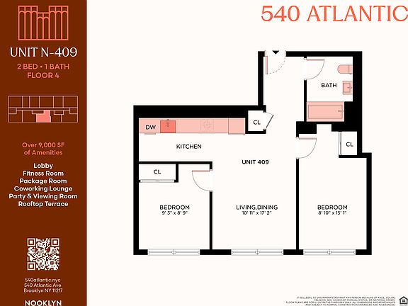 2nd image of 540 Atlantic Ave #409