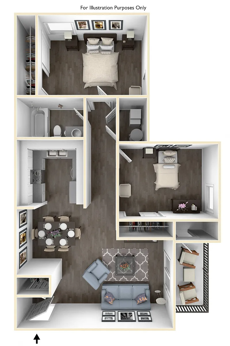 Floor plan B1