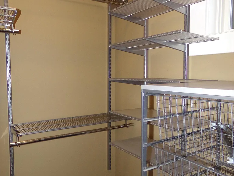 Primary closet