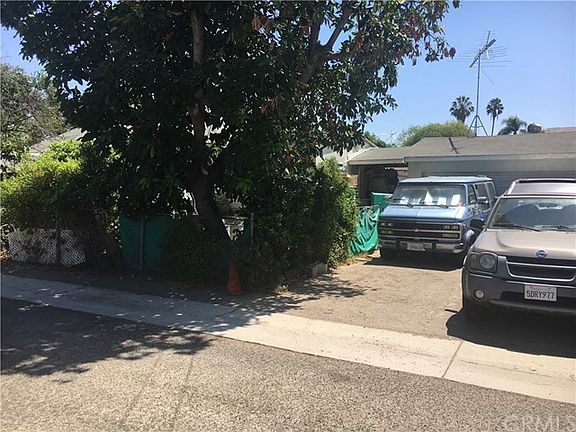 Alley view of garage