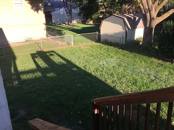Backyard view