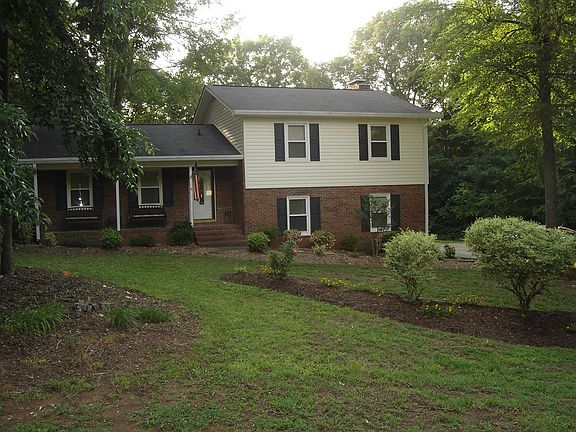 Spacious front porch