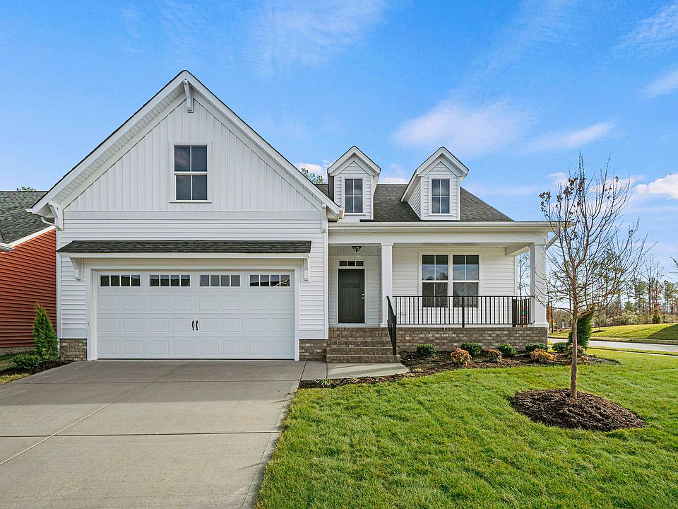 Emory B - Farmhouse Front Load Garage