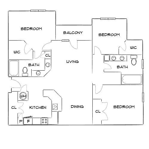 Floor plan Design 3A20
