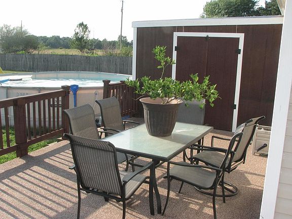 Finished Deck and Shed