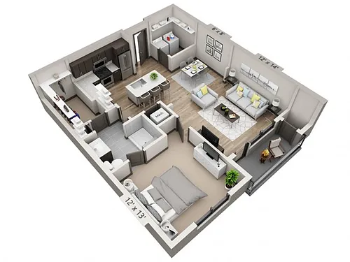 Floor plan Georgetown