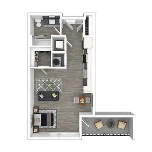 Floor plan S1 Bal