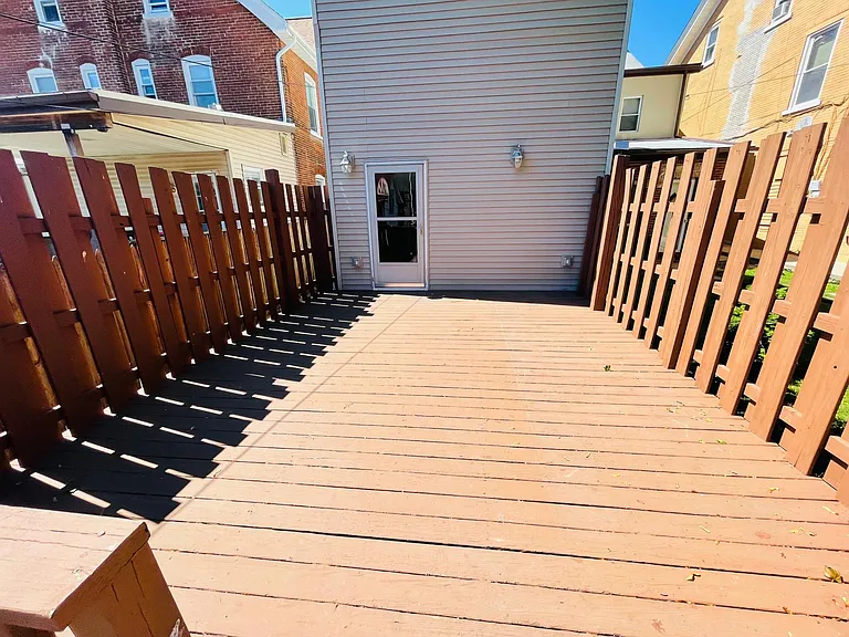 Back deck