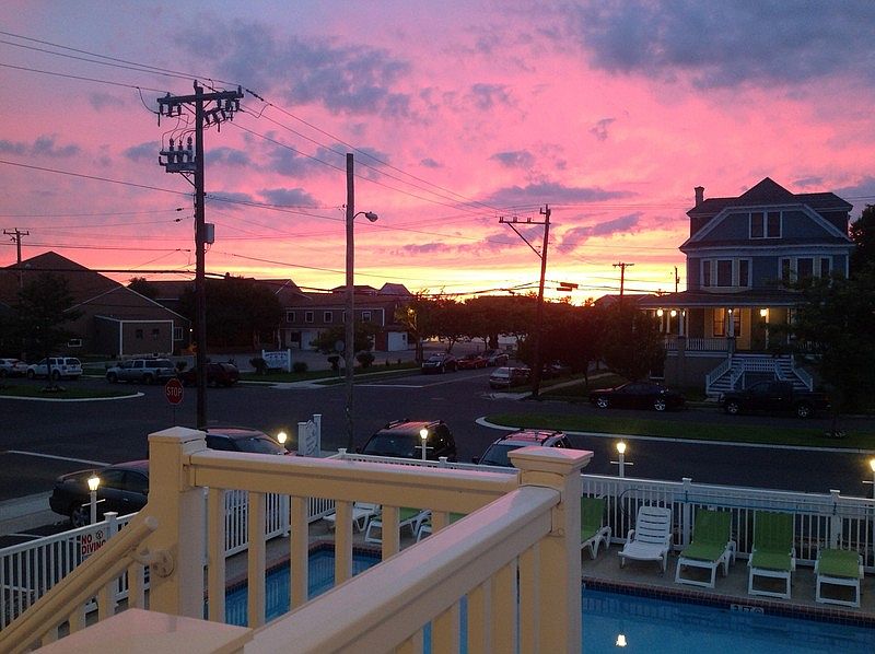 Sunset From the Balcony