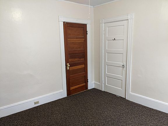 Left bedroom - with closet - this bedroom has one window.