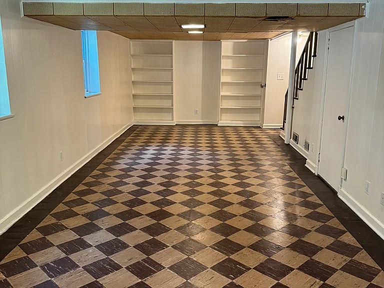 Full dry Basement includes this Finished Room and there is a half bath. Plenty of storage in unfinished area