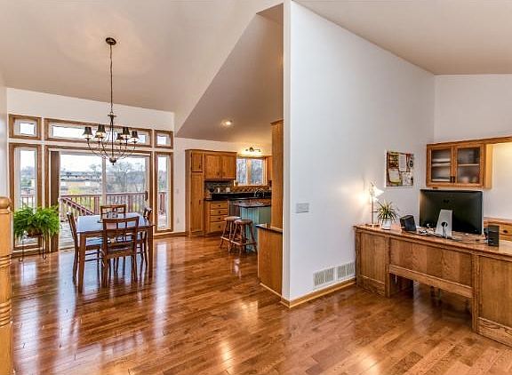 Another view of the spacious main level from the entryway.