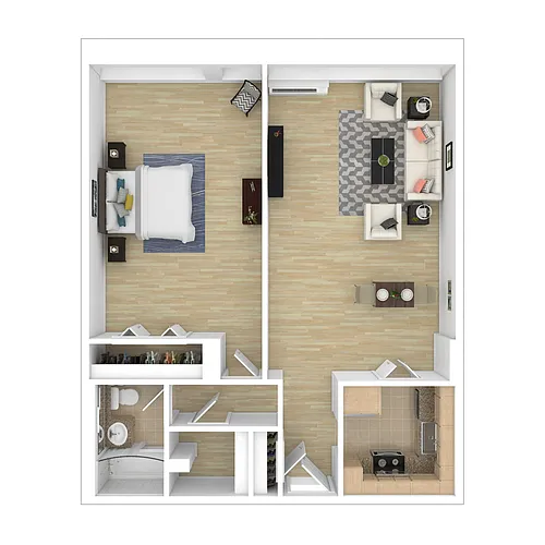Floor plan 1M