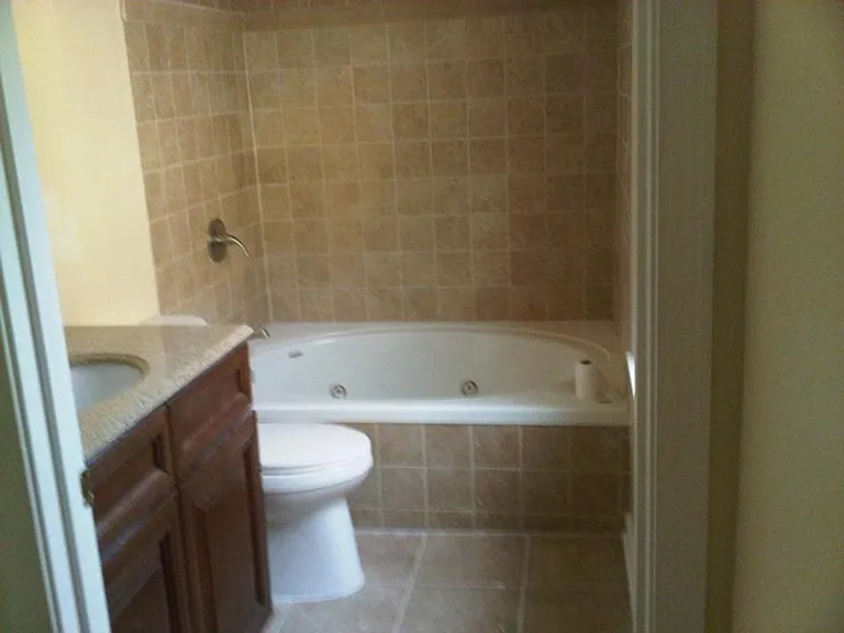 master #2 full bath with jacuzzi tub bath