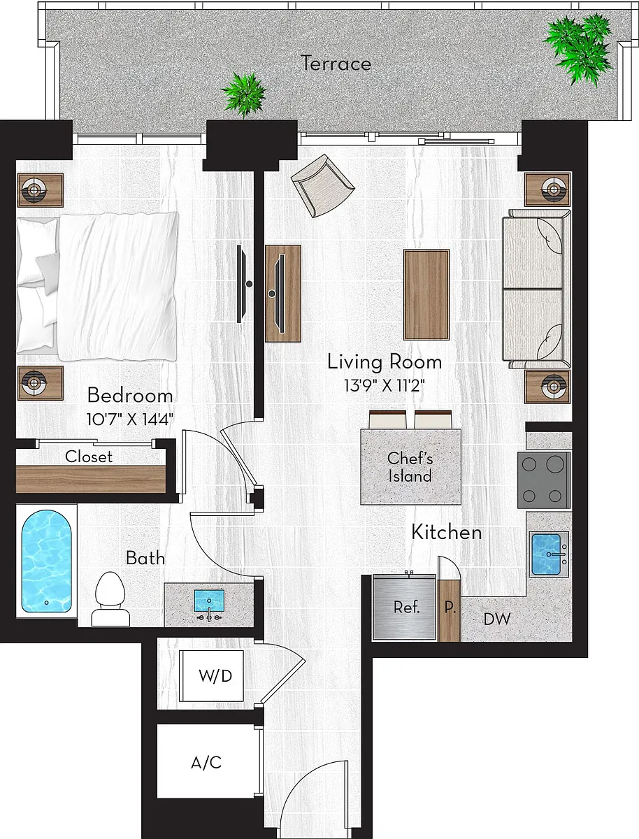 Floor plan A1